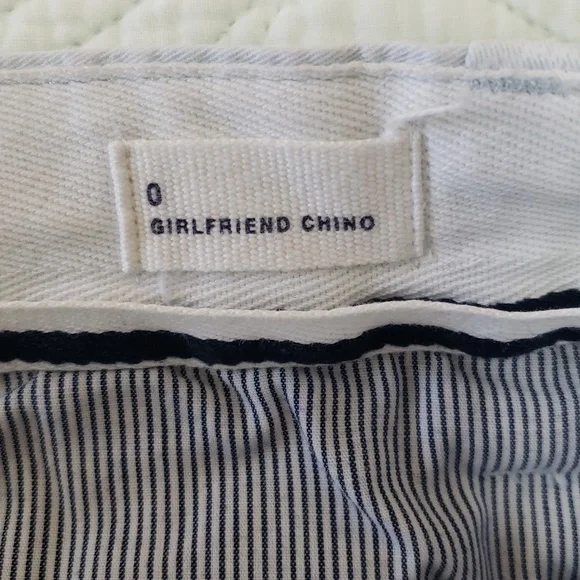 GAP Girlfriend Chino Pants Size 0 - Picture 11 of 14